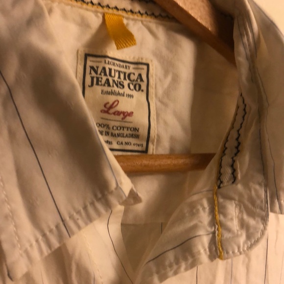 Nautica jeans company shirt  button-down large - Picture 8 of 8